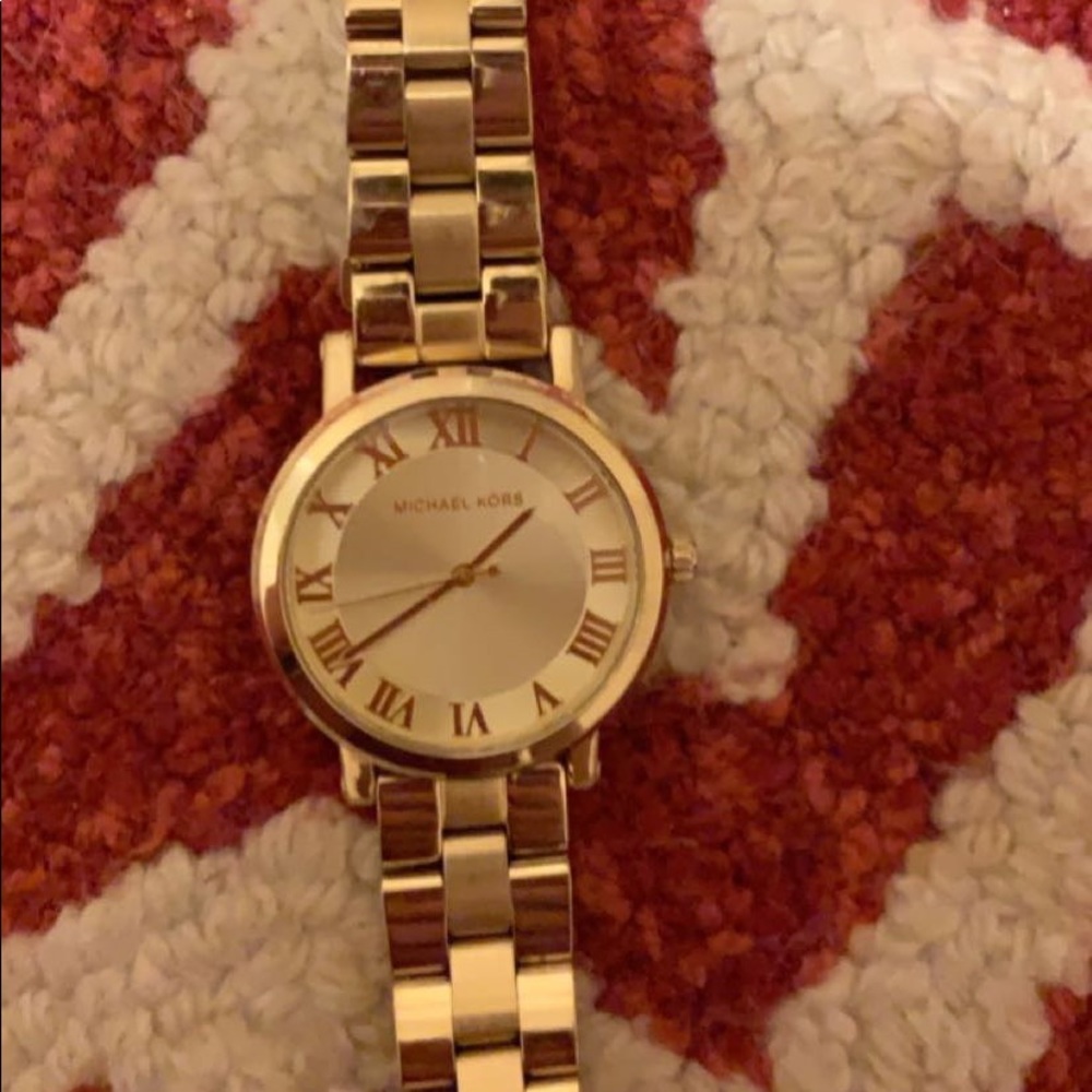 Michael kors stainless steel watch